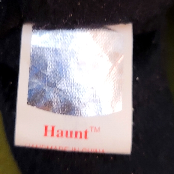 Ty Beanie Baby Haunt ERROR Tag #4SU14Z2J Color Black Size9" NWT - Picture 6 of 10